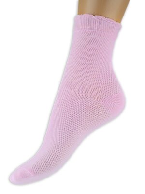 Носки Девочкам Para socks Розовый Ажурные (фото 1)