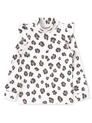 Водолазка Девочкам Юлала Молочный Леопард (фото 1)