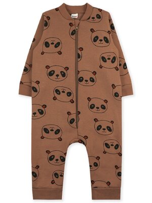 Комбинезон Новорождённым Юлала Коричневый светлый Панды (фото 1)