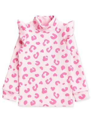 Водолазка Девочкам Юлала Розовый светлый Леопард (фото 1)