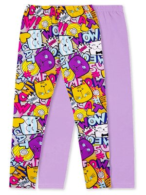 Набор лосин Девочкам Юлала Мультиколор Котики (фото 1)