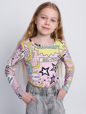 Топ Девочкам Юлала Розовый Надписи (фото 1)