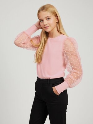 Блузка Девочкам Россия Розовый Без рисунка (фото 1)