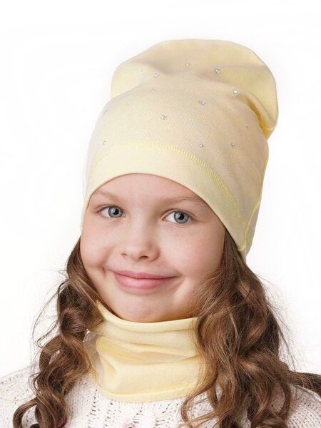 Шапка для девочки Девочкам Журавлик (фото 1)