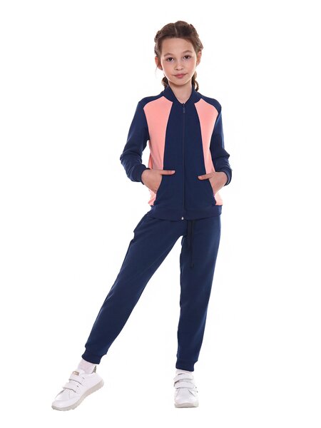 Костюм для девочки Девочкам Россия Чернильный Без рисунка (фото 1)