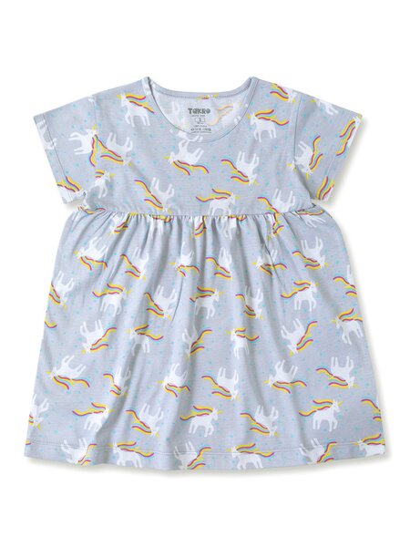 Платье для девочки Девочкам Takro Серый Единороги (фото 1)