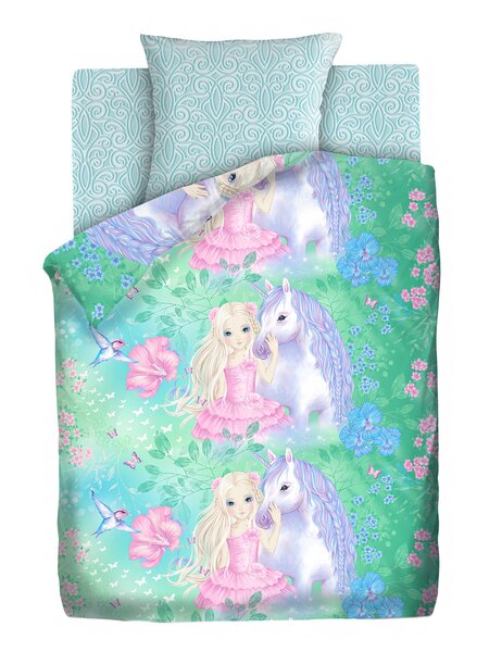 Комплект постельного белья Для дома Россия Мультиколор Лес (фото 1)