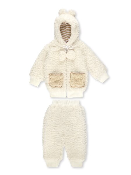 Комплект ясельный Новорождённым Bonito Белый Без рисунка (фото 1)