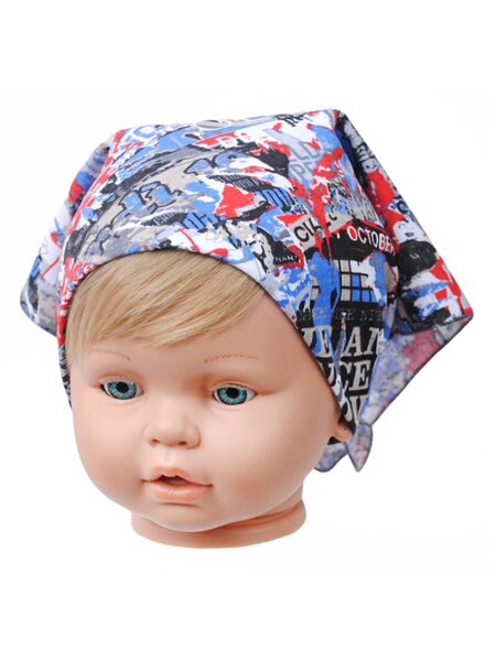 Косынка для мальчика Мальчикам Россия Микс Надписи (фото 1)