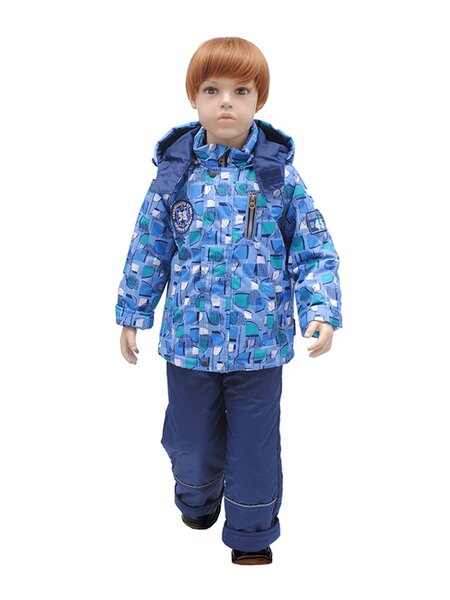 Костюм для мальчика Мальчикам Россия Голубой Геометрия (фото 1)