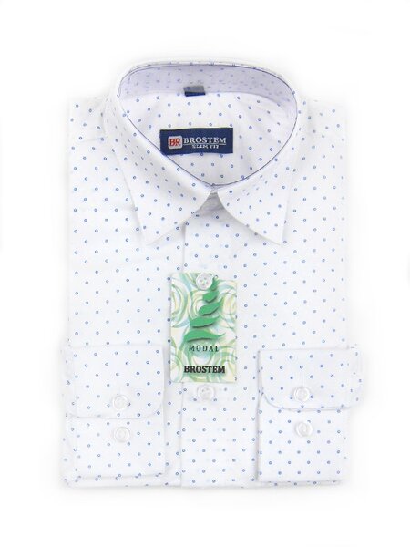 Рубашка для мальчика Мальчикам Китай Молочный Горох (фото 1)