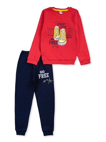 Костюм для мальчика Мальчикам Le&lo Красный Кеды (фото 1)