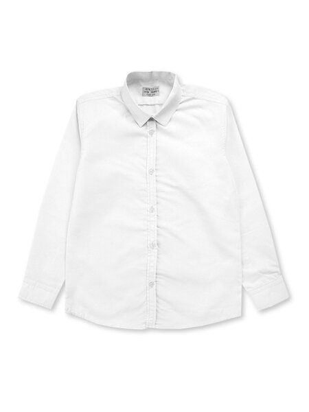Рубашка для мальчика Мальчикам Bonito Белый Без рисунка (фото 1)