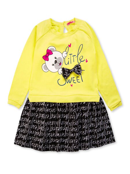 Платье для девочки Девочкам Bonito Жёлтый Мишка (фото 1)