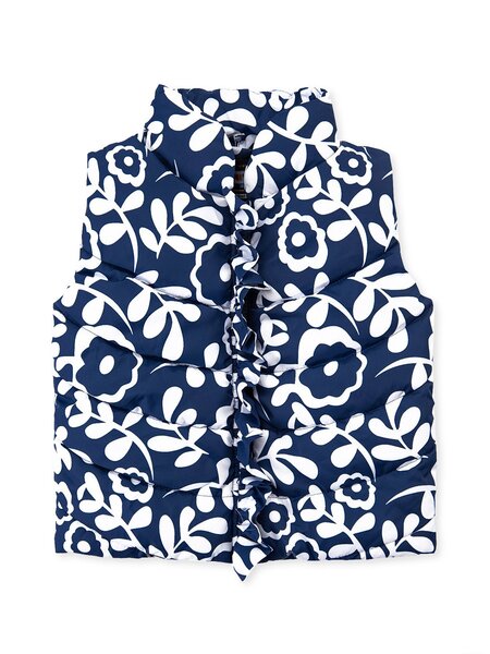 Жилет для девочки Девочкам Bonito Чернильный Цветы (фото 1)