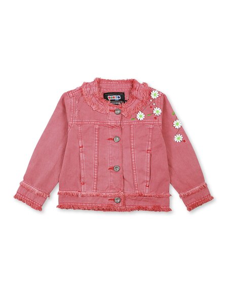 Пиджак для девочки Девочкам Bonito Красный Цветы (фото 1)
