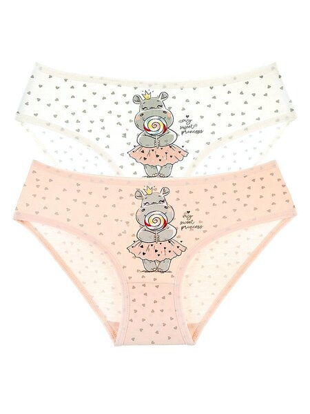 Трусики для девочки Девочкам Donella Микс Бегемот (фото 1)