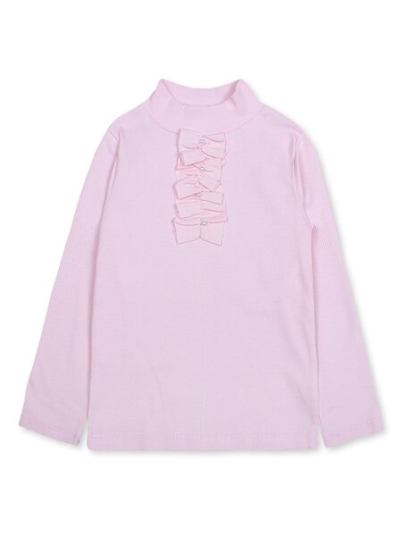 Водолазка для девочки Девочкам Bonito Розовый светлый Без рисунка (фото 1)