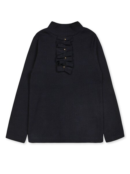 Водолазка для девочки Девочкам Bonito Чёрный Без рисунка (фото 1)