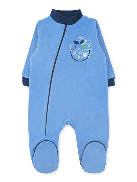 Комбинезон ясельный Новорождённым Юлала Синий светлый Кролик (фото 1)