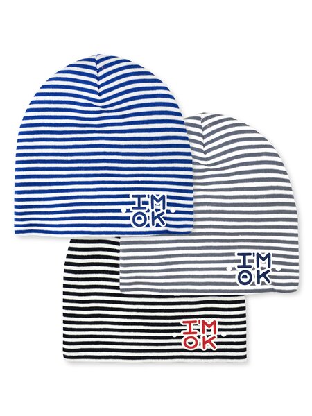 Шапка для мальчика Мальчикам Юлала Микс Полоски (фото 1)