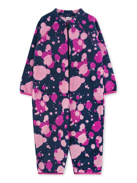 Комбинезон для девочки Девочкам Юлала Чернильный; Розовый Кружки (фото 1)