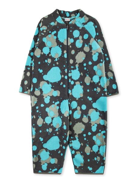 Комбинезон для мальчика Мальчикам Юлала Графит; Бирюзовый Кружки (фото 1)