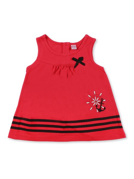 Платье для девочки Девочкам Bonito Красный Якорь (фото 1)