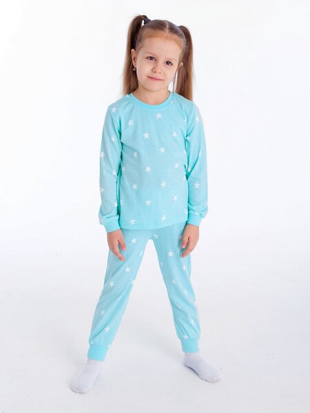 Пижама Девочкам Takro Голубой Звёзды (фото 1)