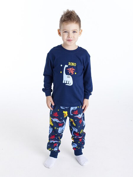 Пижама Мальчикам Takro Чернильный Динозаврики (фото 1)