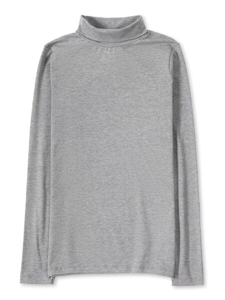 Водолазка для мальчика Мальчикам Sladikmladik Серый меланж Без рисунка (фото 1)