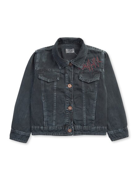 Пиджак Девочкам Bonito Серый тёмный Без рисунка (фото 1)