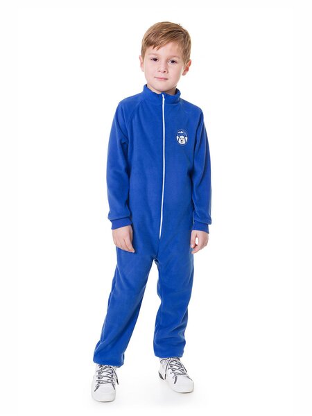 Комбинезон для мальчика Мальчикам Россия Ультрамарин Мишка (фото 1)