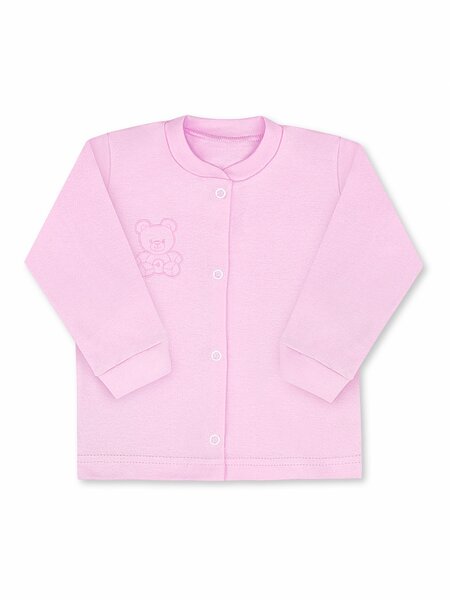 Кофточка Новорождённым Россия Розовый Мишка (фото 1)