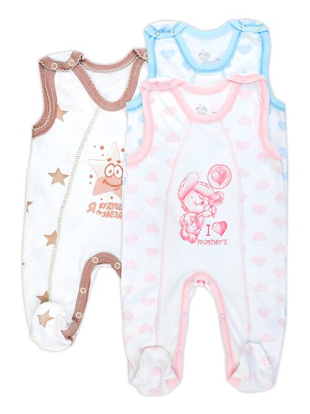 Ползунки высокие Новорождённым Россия Микс Микс (фото 1)