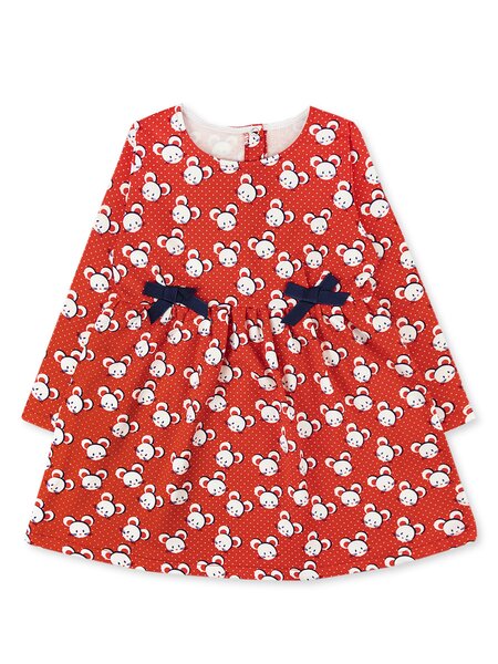Платье Девочкам Юлала Красный Мышки (фото 1)