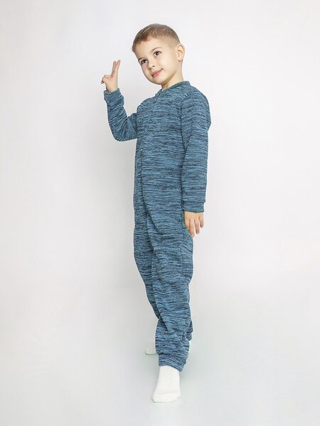 Комбинезон Мальчикам Юлала Бирюзовый Штрихи (фото 1)