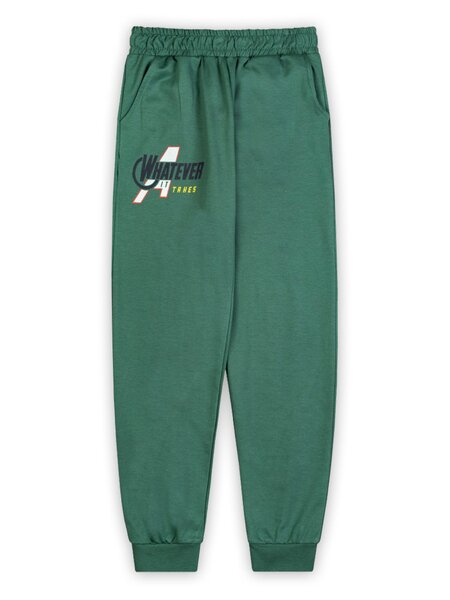 Брюки Мальчикам Takro Зелёный тёмный Надпись (фото 1)