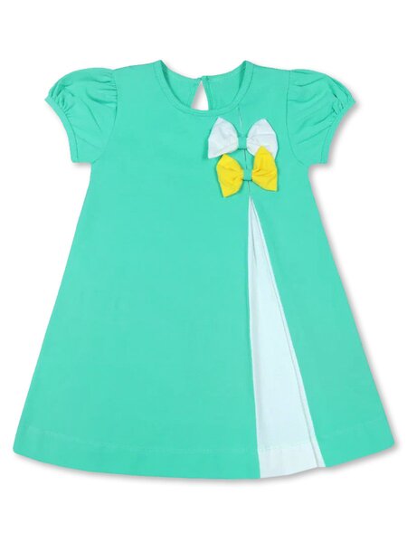 Платье Девочкам Bonito Мятный Бантики (фото 1)