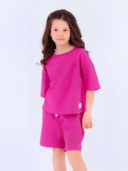 Костюм Девочкам Bonito Малиновый Нашивка (фото 1)
