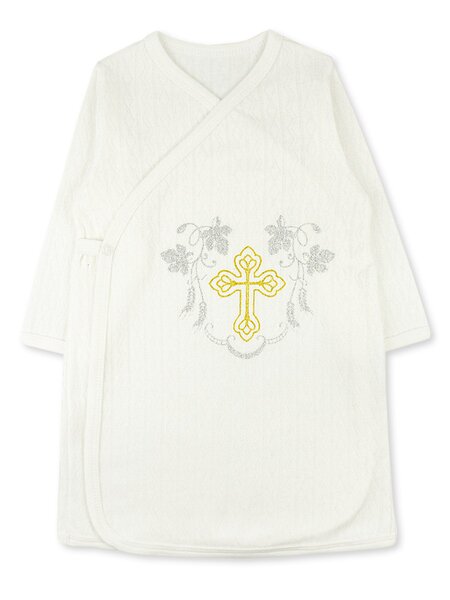 Рубашка крестильная Новорождённым Юлала (фото 1)
