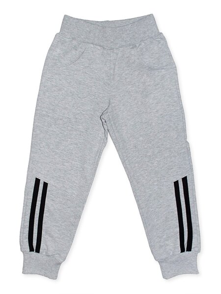 Брюки Мальчикам Юлала Серый меланж Полоски (фото 1)