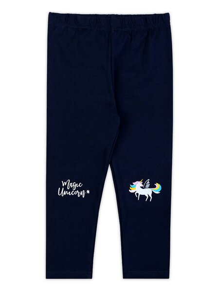 Лосины Девочкам Takro Чёрный Единорог (фото 1)