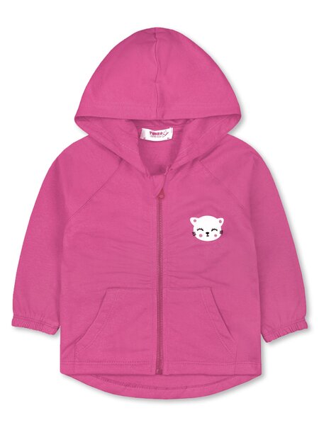 Толстовка Девочкам Takro Розовый яркий Кошка (фото 1)