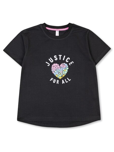 Футболка Девочкам Takro Чёрный Сердце (фото 1)