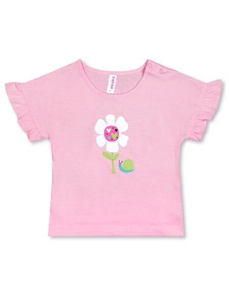 Футболка Девочкам Takro Розовый Цветок (фото 1)
