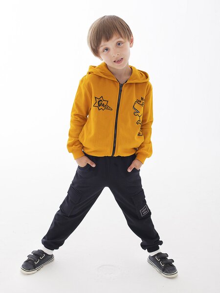 Брюки Мальчикам Takro Чёрный Надпись (фото 2)