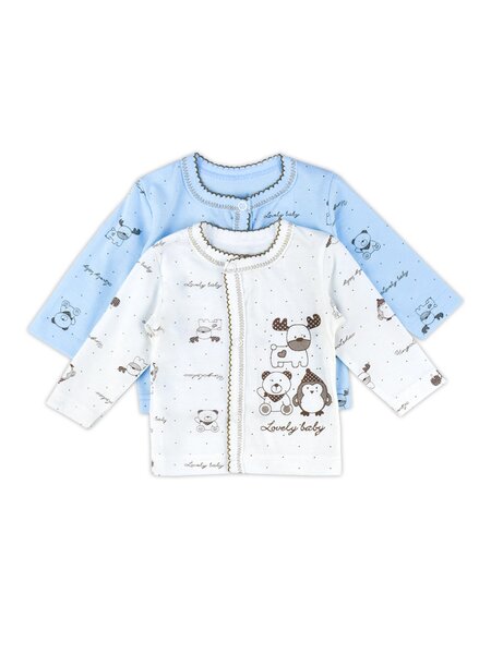 Кофточка Новорождённым Россия Микс Зверята (фото 1)