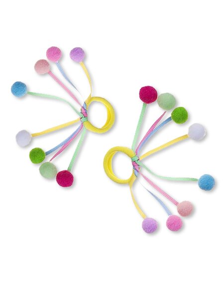 Резинка для волос, 2 шт Девочкам Baby`s joy Микс Без рисунка (фото 1)