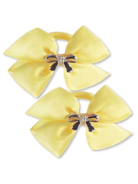 Бантик на резинке, 2 шт Девочкам Baby`s joy Микс Бантик (фото 1)